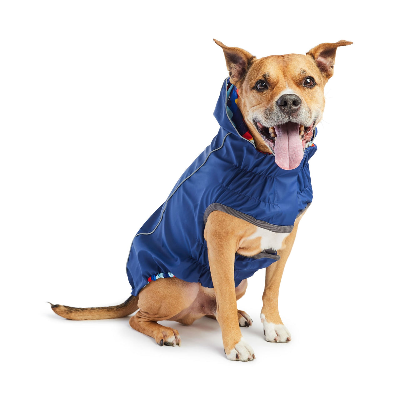 Reversible Elasto-Fit Raincoat - Navy/Navy - 9 SIZES -