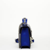 Thumbnail for The Hollywood Studded Leather Crossbody Bag Cobalt Blue -