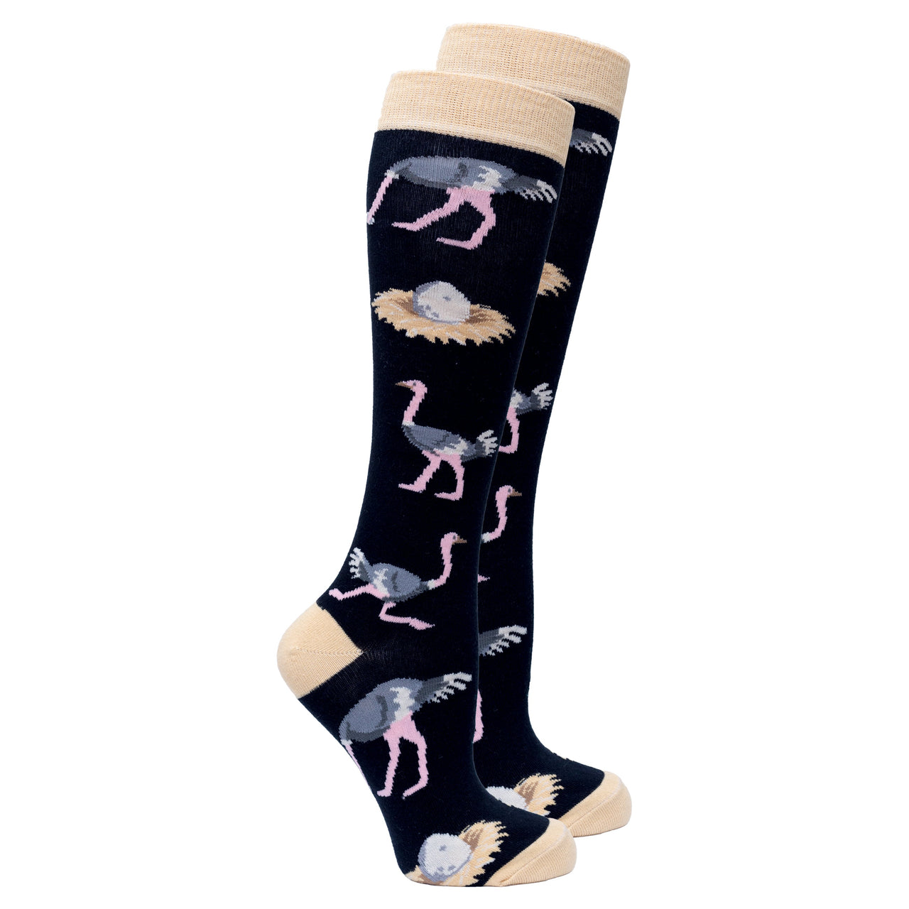 Women's Wild Animals Knee High Socks Set - 5 PACK -