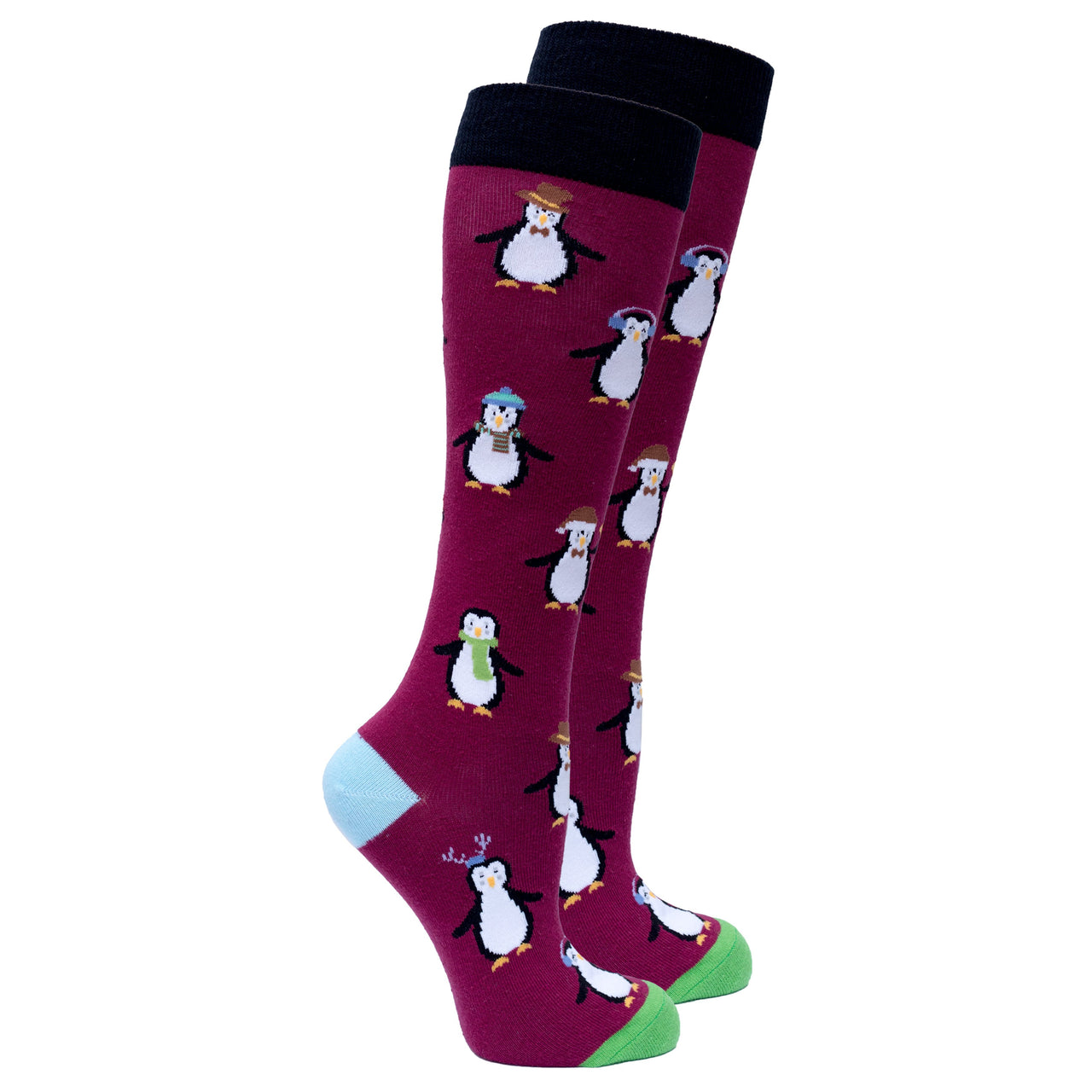 Women's Wildlife Knee High Socks Set - 5 PACK -