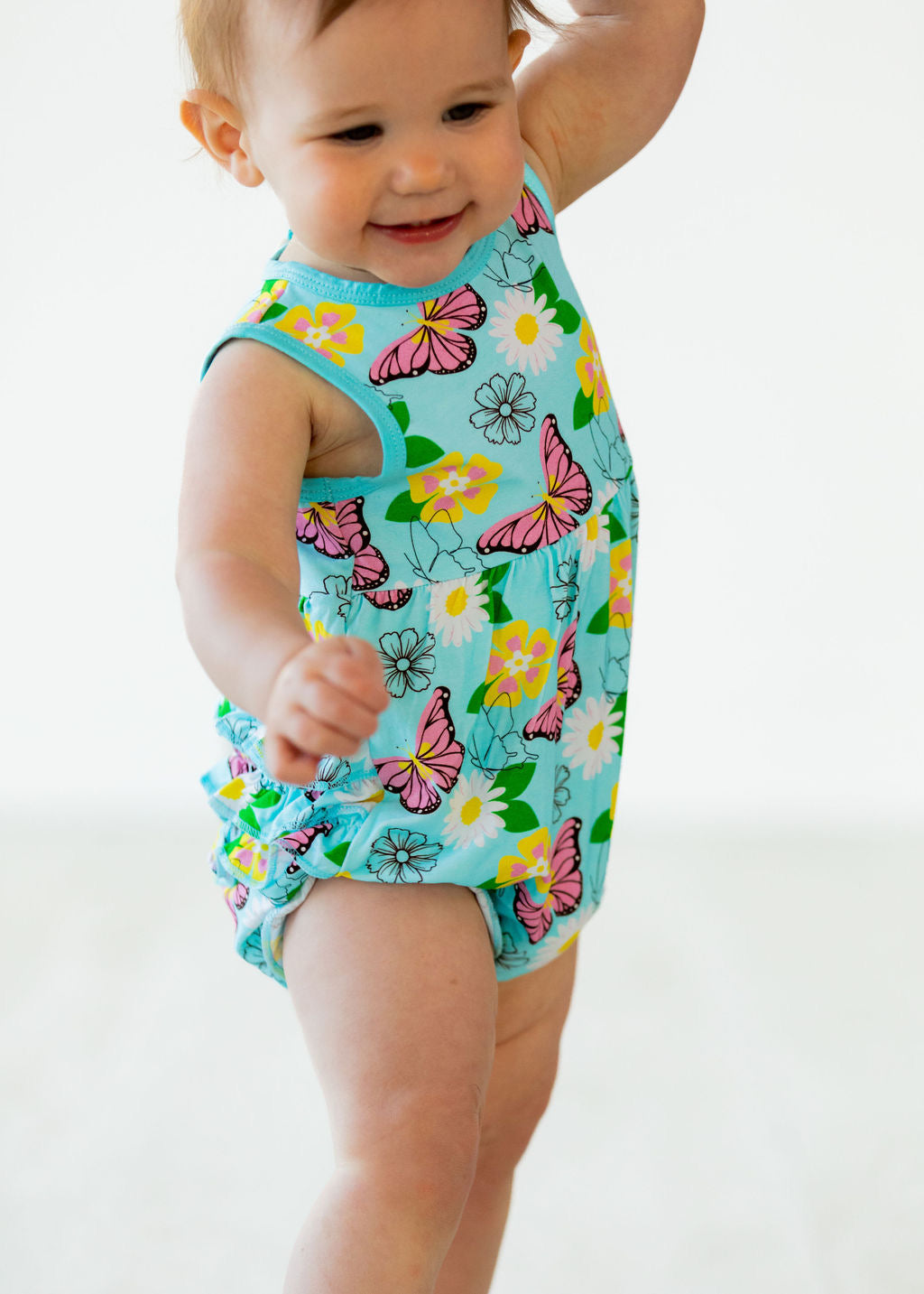 Eclipse Kids - Bubble Romper - Butterfly Me Away -