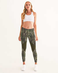 Thumbnail for Chaluisant - Graphic Camo Women's Yoga Pants -