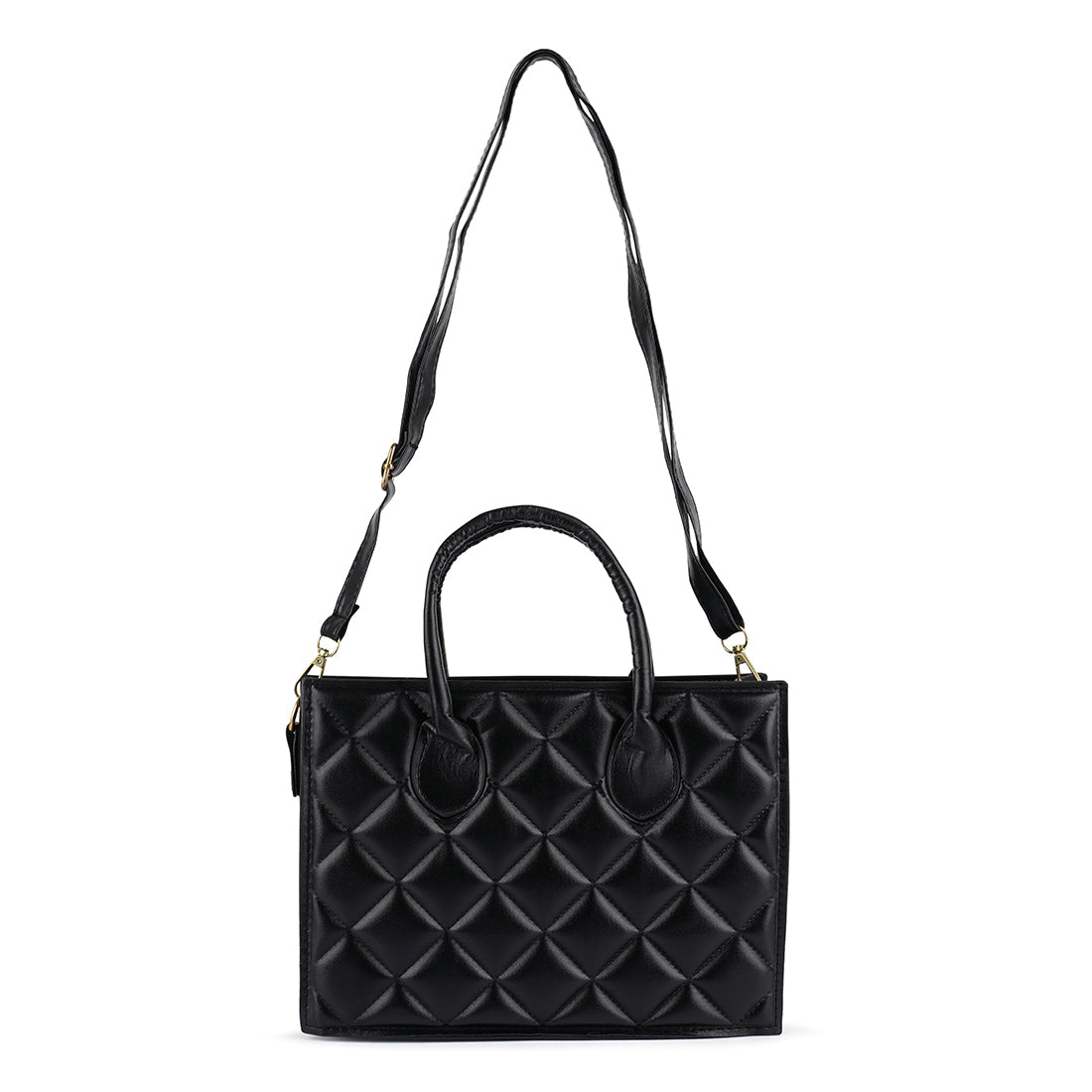 London Rag - Quilted Structure Hand Bag - 3 COLORS -