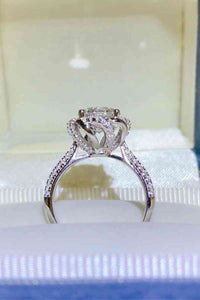 Thumbnail for 2 Carat Moissanite 925 Sterling Silver Ring