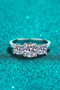 Thumbnail for Stylish 925 Sterling Silver Moissanite Ring