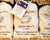 Thumbnail for Premium 100% Organic New Zealand Wool Dryer Balls Chemical free! -