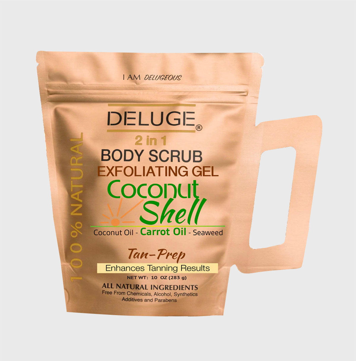 DELUGE - Body Scrub-Coconut Shell -