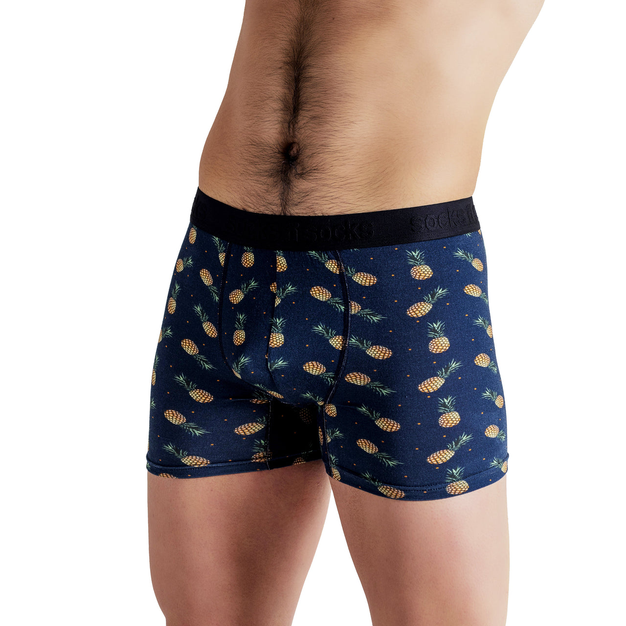 Men's Pineapple Boxer Brief - 1 COLOR -