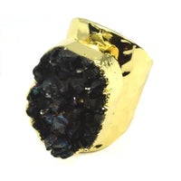 Thumbnail for Christie Jean - Amy Druzy Statement Ring in Gold - 8 COLORS -