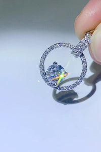 Thumbnail for 1 Carat Moissanite 925 Sterling Silver Necklace