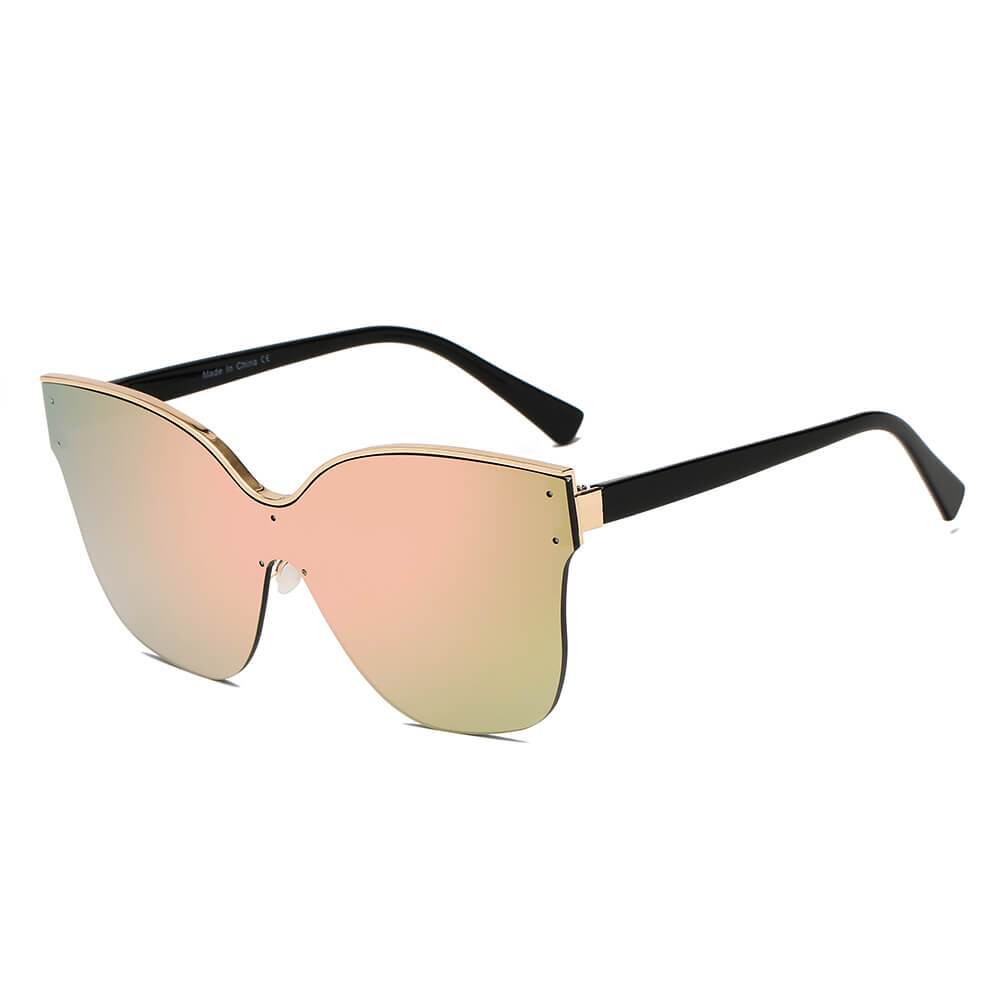 Barcelona | Women Cat Eye Oversize Sunglasses - 4 COLORS -