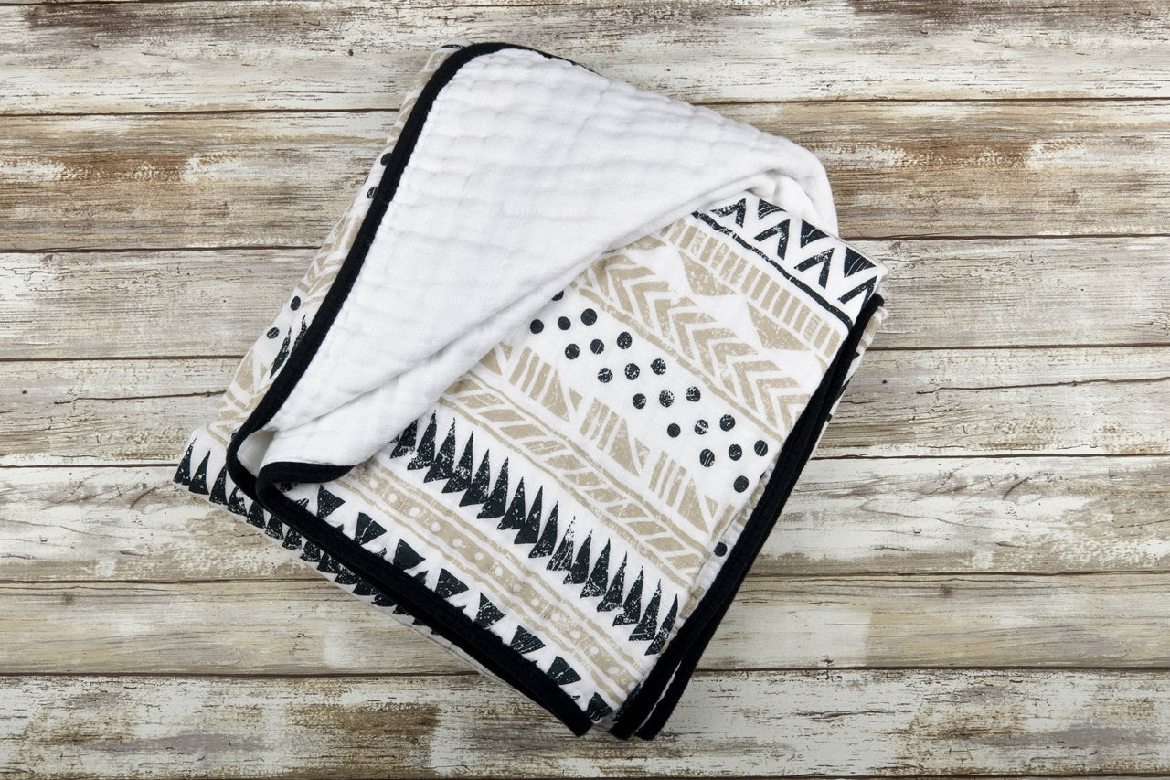 Pyramid Cotton Muslin Newcastle Blanket -