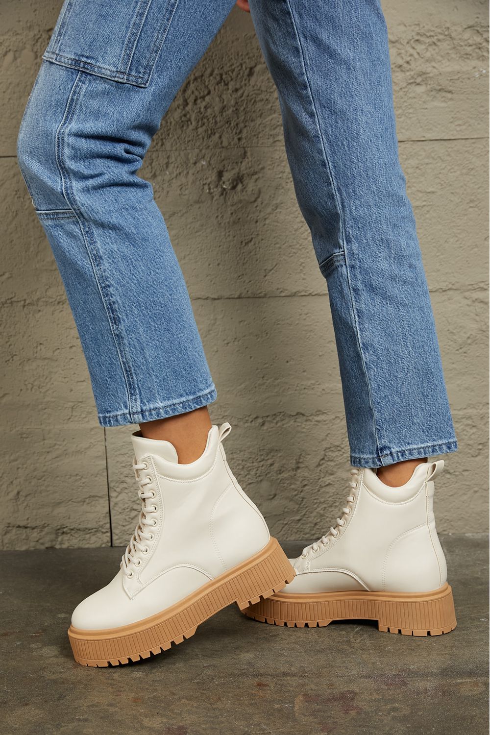 East Lion - Platform Combat Boots - T - 1 COLOR -