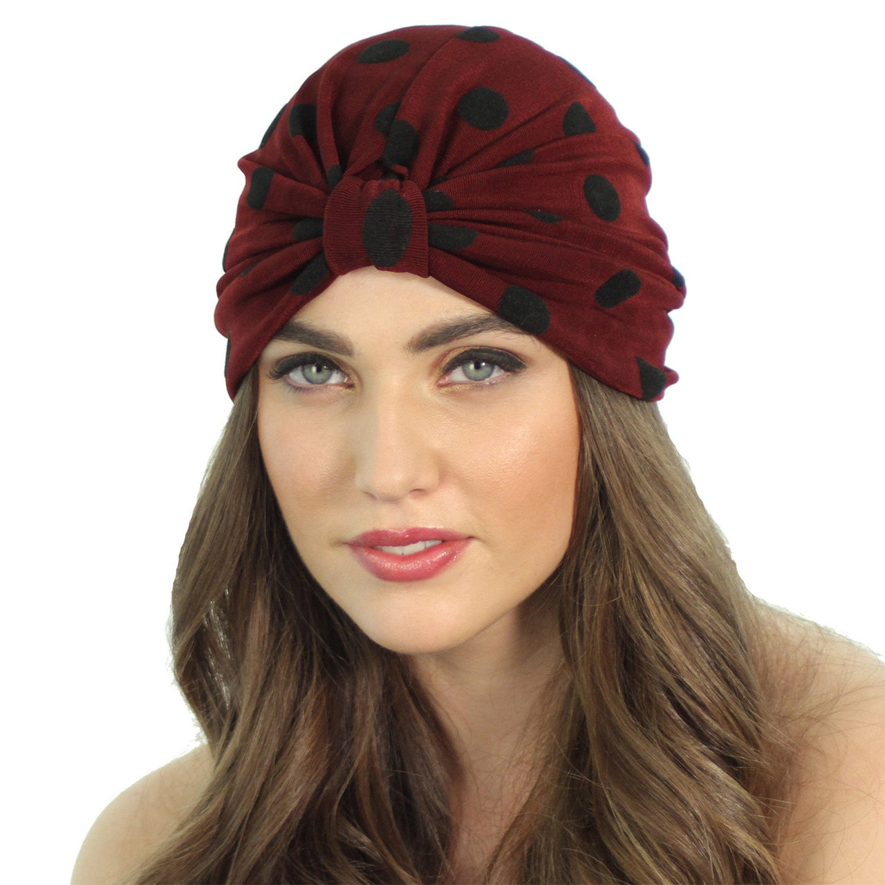 KRISTIN PERRY - Slinky Dot Turban - 1 COLOR -