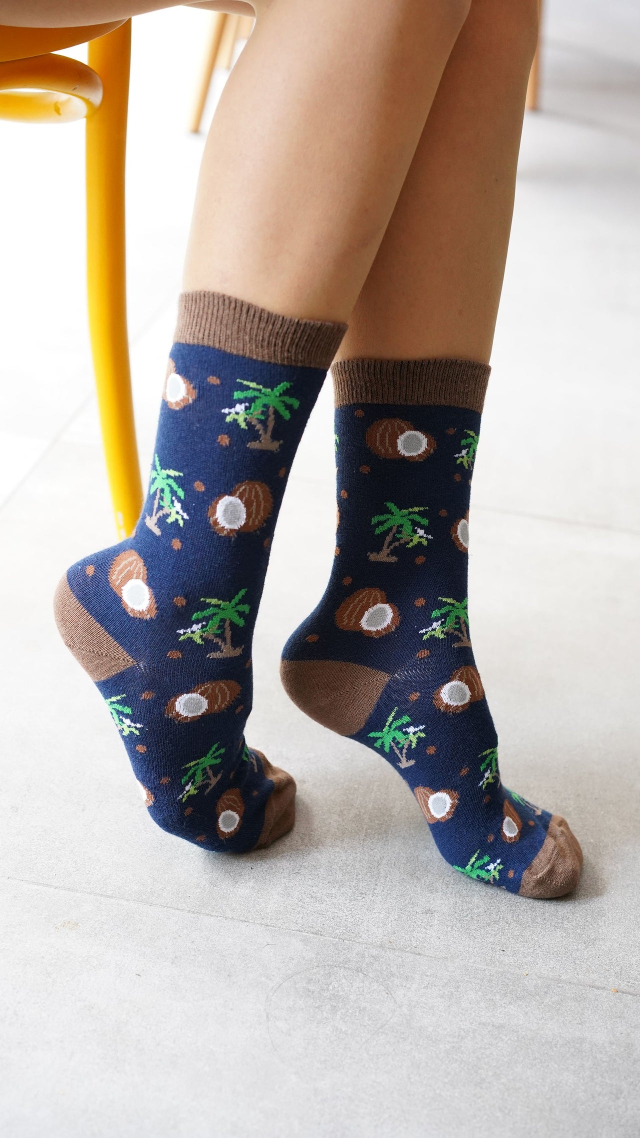 Women's Coconut Socks - 1 COLOR -