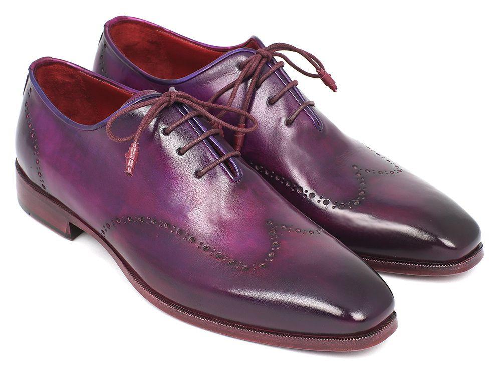 Paul Parkman - Men's Purple Wingtip Oxfords -