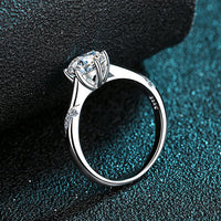 Thumbnail for 1 Carat Moissanite 925 Sterling Silver Ring