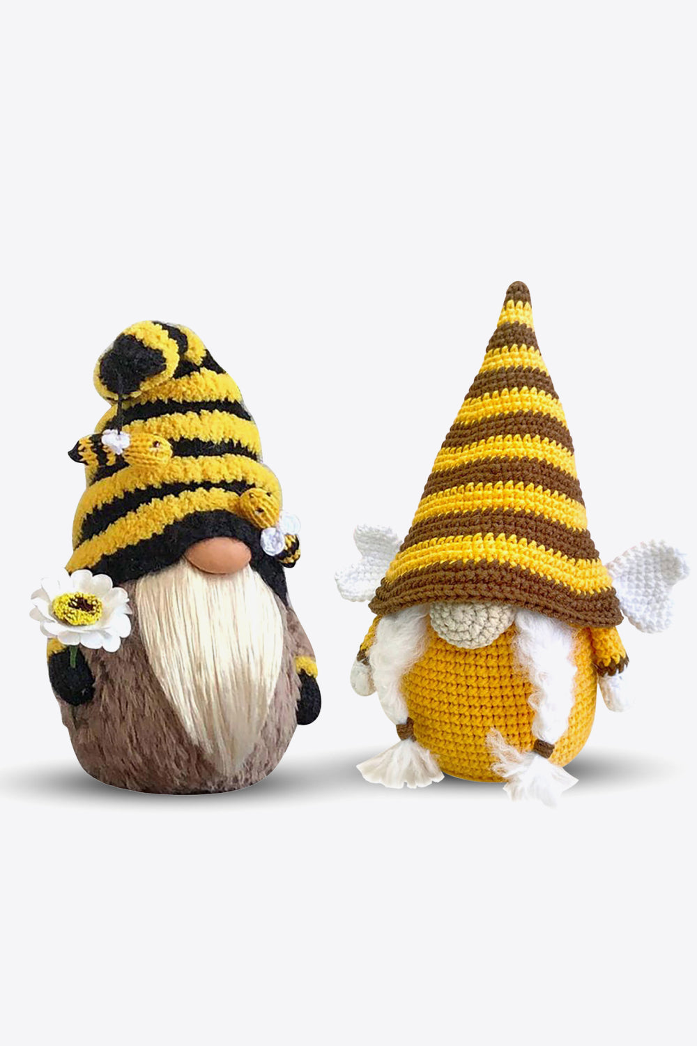 Set of 2 Bee Gnomes - 9.5" - 2 PCS - 2 TYPES / SET - [5-10 DAY DELIVERY] - T -