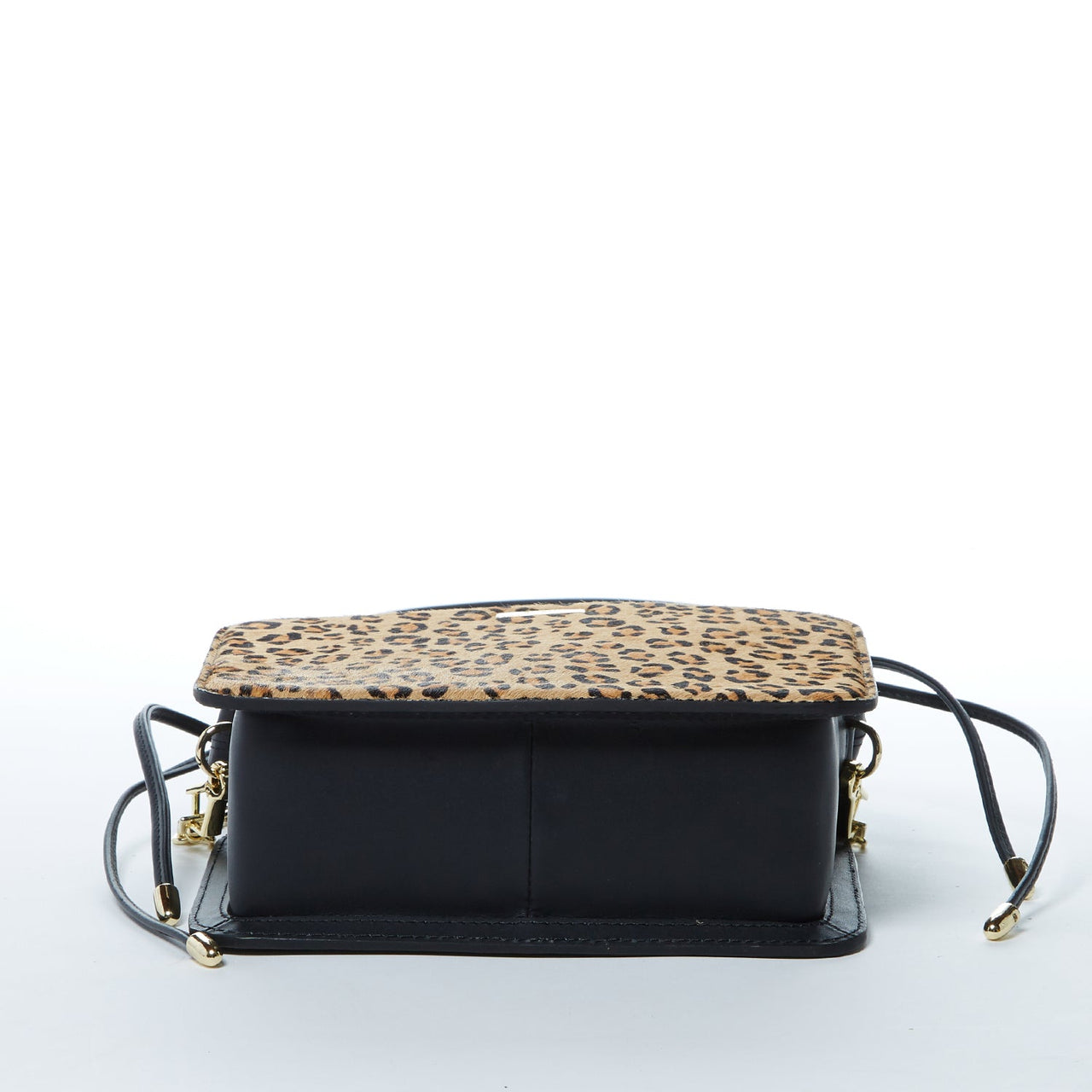 Patricia Black Leopard Leather Purse -