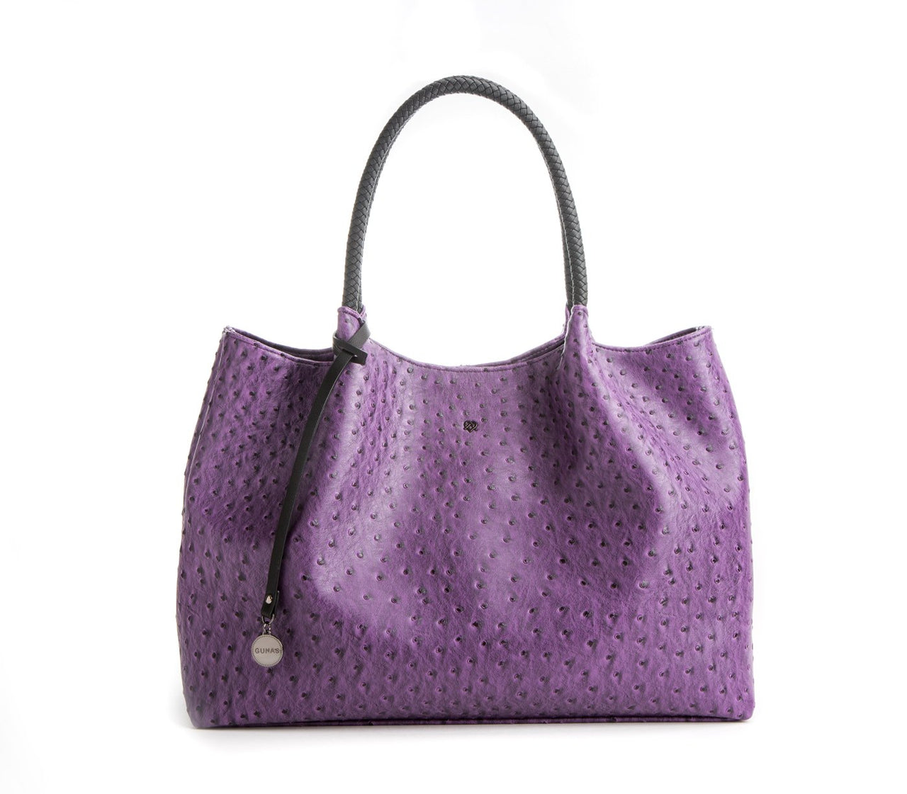 GUNAS NEW YORK - Naomi - Purple Vegan Leather Tote Bag - 1 COLOR -