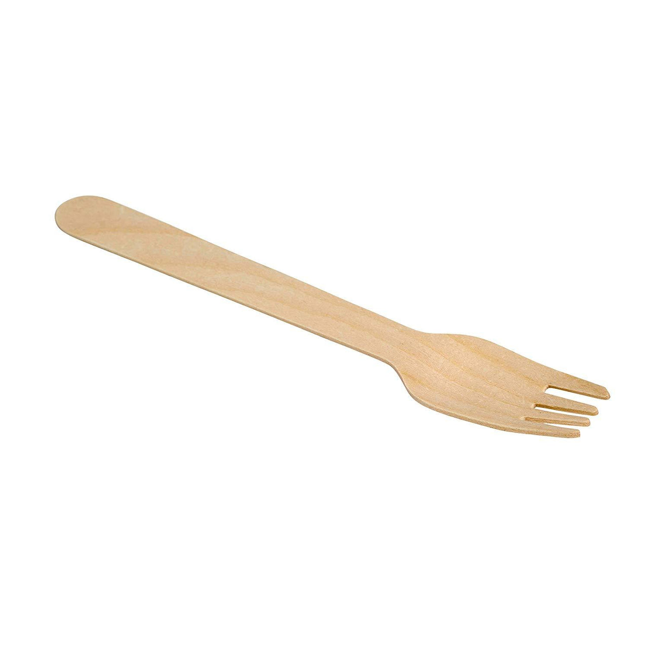 Wooden Disposable sporks - bio degradable - Made from birchwood -