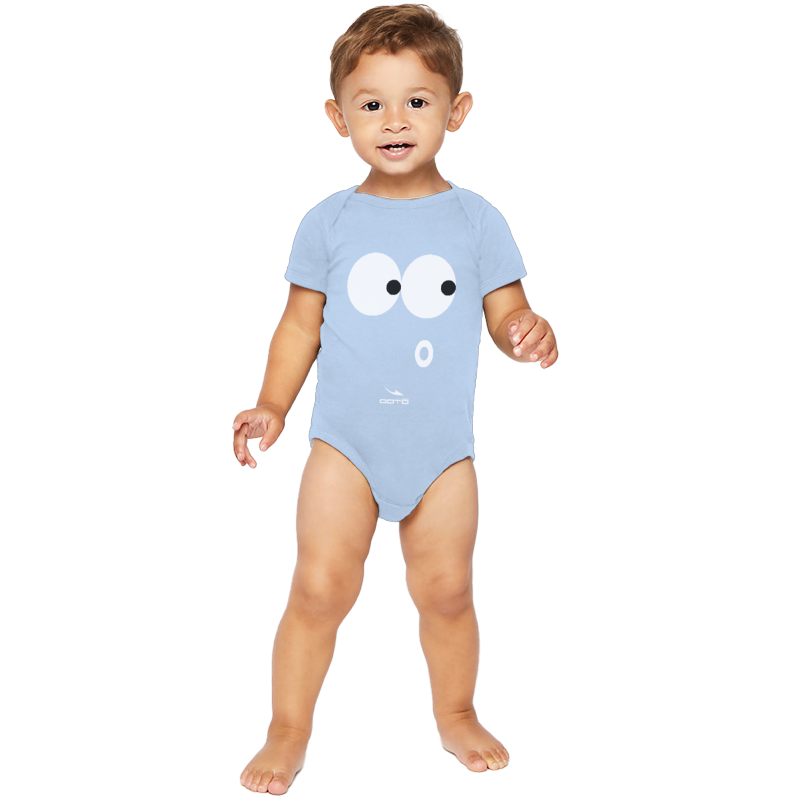 OOTO - EYE SEE - OH OH! - Infant Unisex Premium Soft Cotton Bodysuit - 6 / 24 MOS - 4 COLORS -