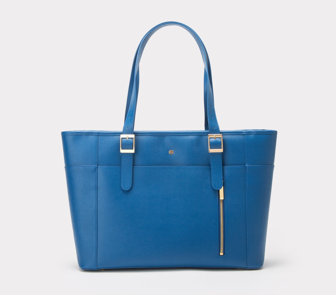 GUNAS NEW YORK - Miley - Blue Vegan Leather Laptop Bag 1 COLOR -