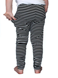 Thumbnail for Lightweight Fitted Stripe - Pocket Joggers - Kids - 1 COLOR