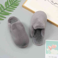 Thumbnail for Faux Fur Slippers - T - 5 COLORS -