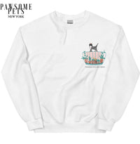 Thumbnail for Sweatshirt - Cat With Plants(upper Right) - 7 COLORS -