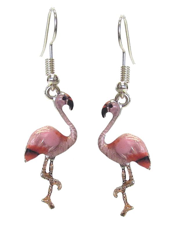 Flamingo Earrings -