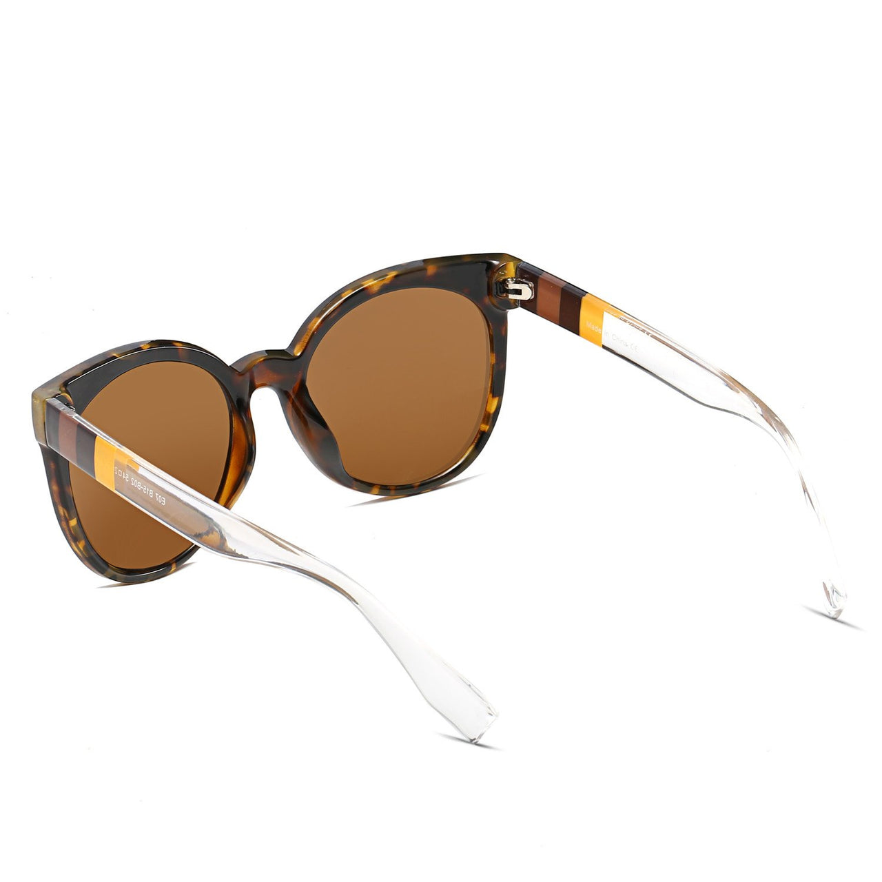 Hyannis | E07 - Jaunty Mirrored Lens Soft Cat Eye Sunglasses - 5 COLORS -