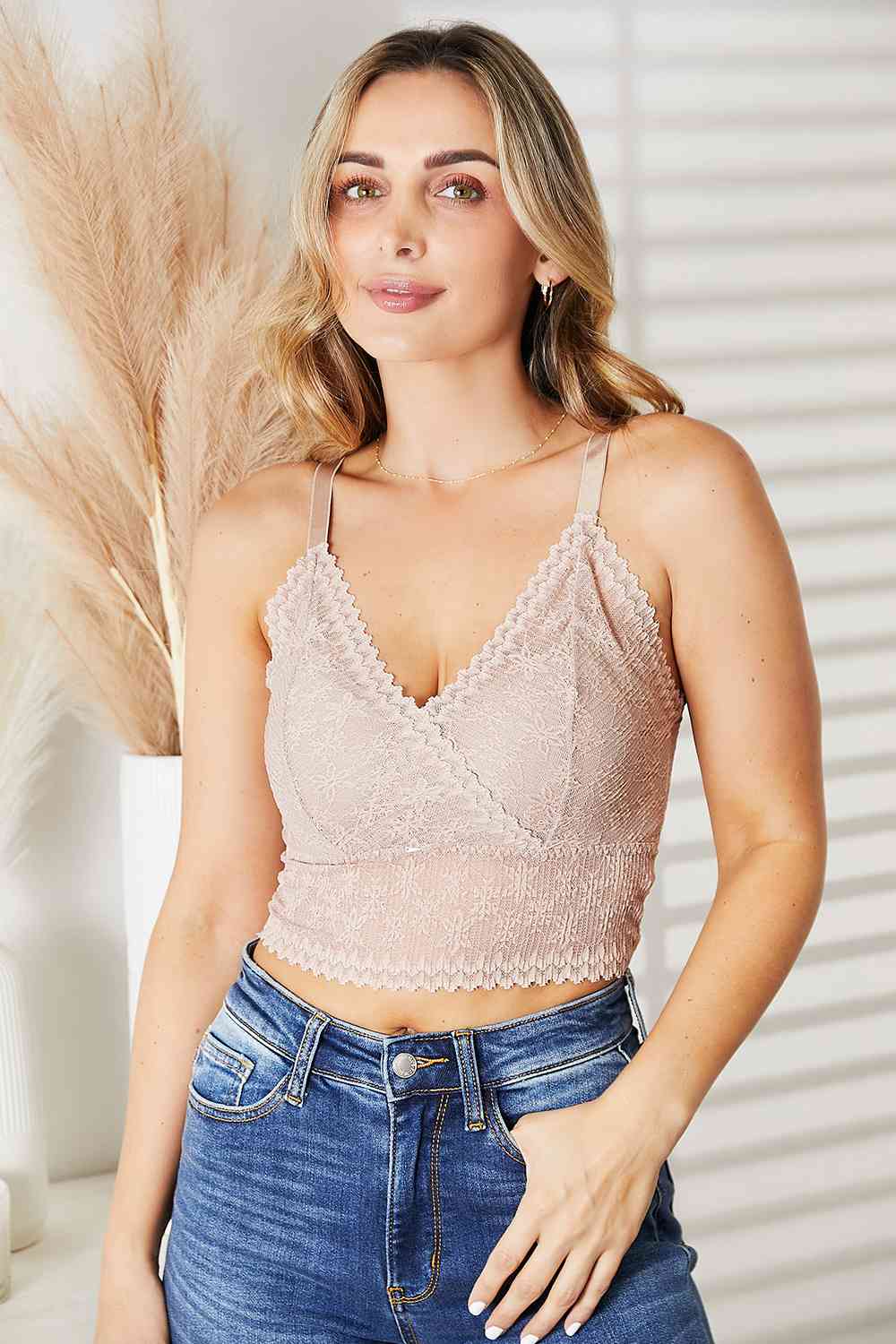 JadyK Full Size Lace Bralette - SIZES S THRU 3XL - T - 1 COLOR -