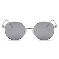 Thumbnail for Geneva | S2066 - Retro Vintage Metal Round Oval Circle Sunglasses - 4 COLORS -