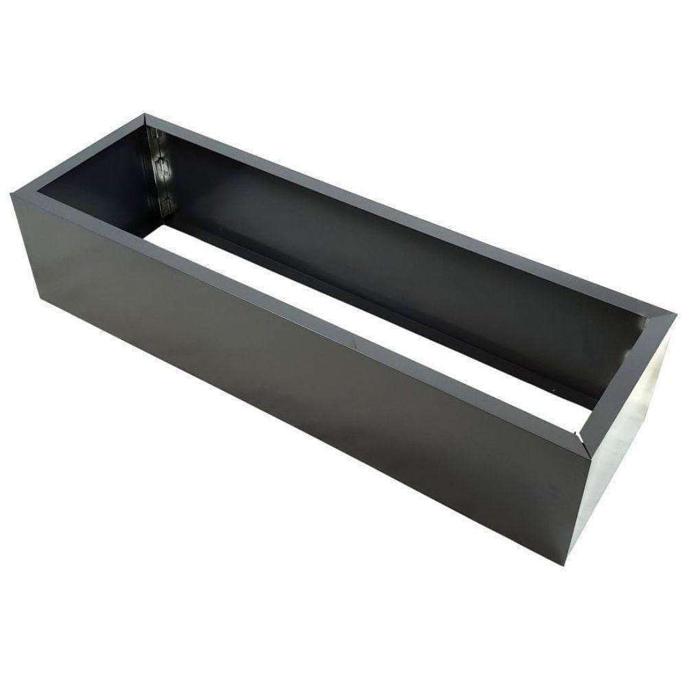 Black Metal Planter Large -