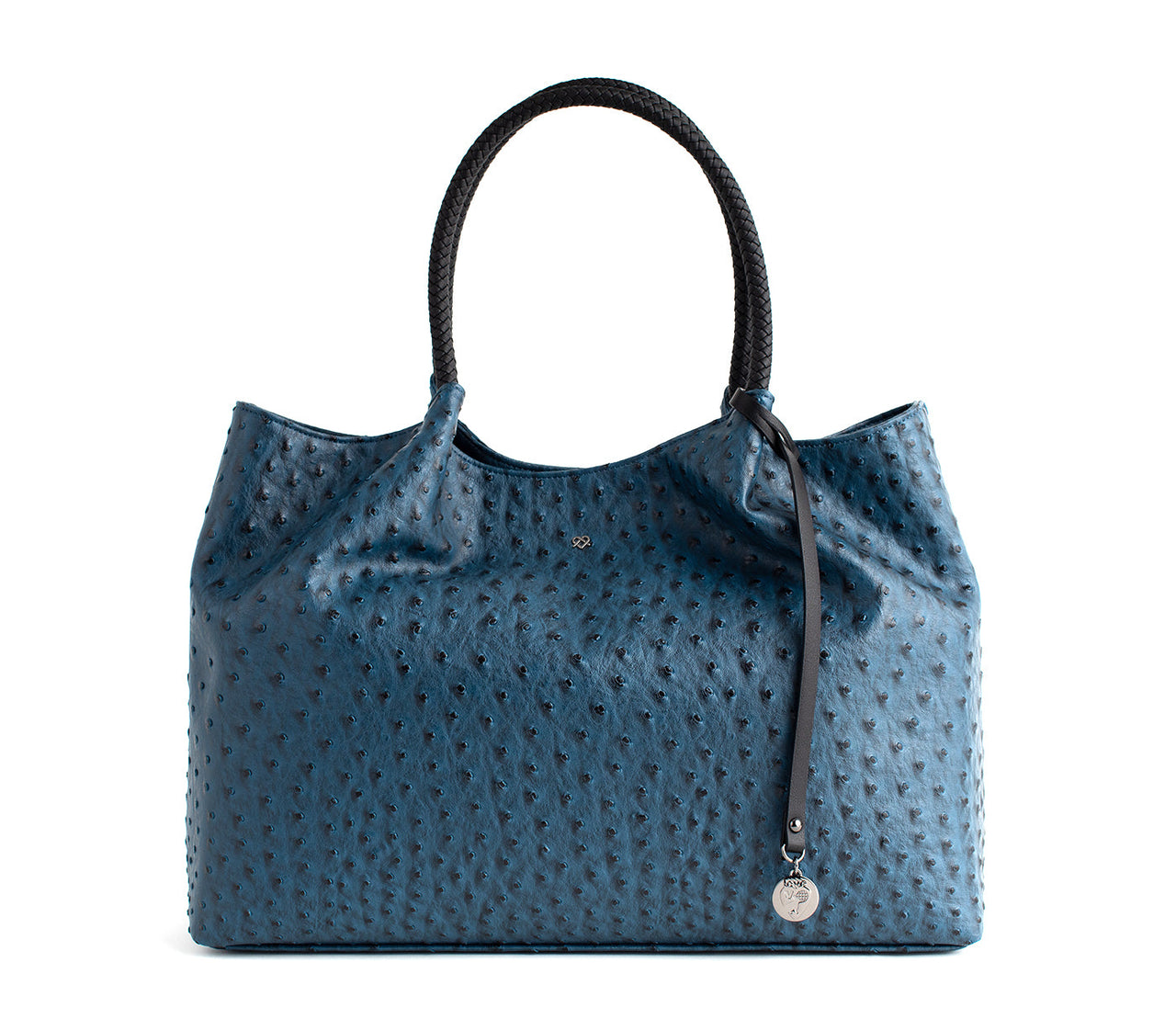 GUNAS NEW YORK - Naomi - Navy Vegan Leather Tote Bag - 1 COLOR -