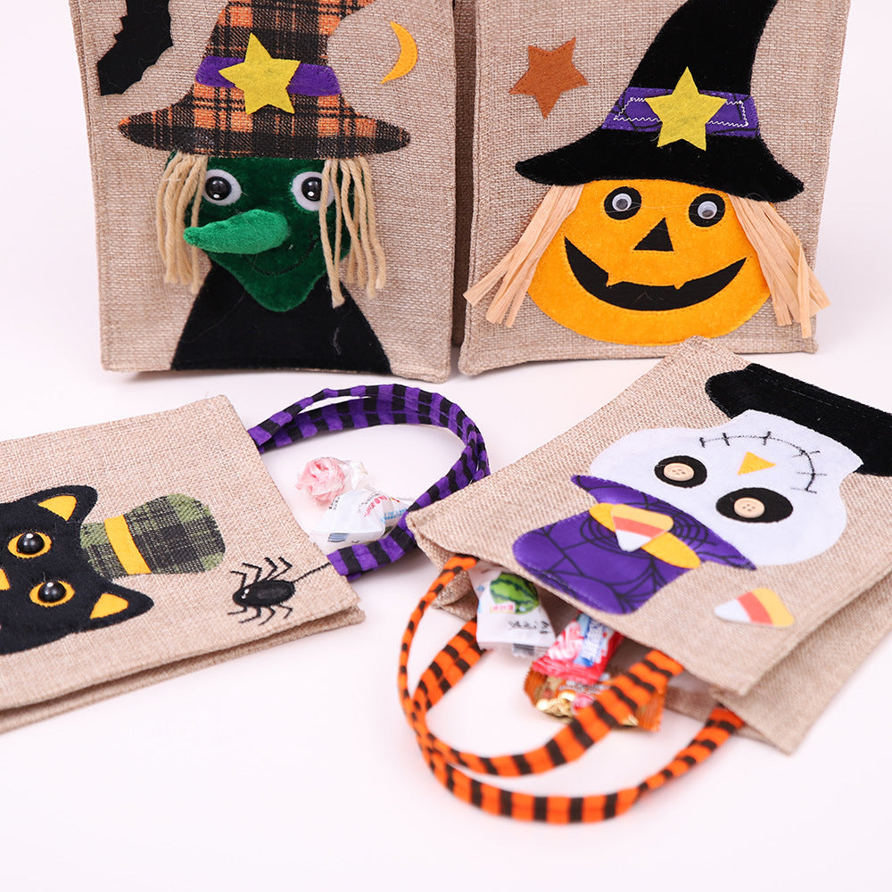 Assorted 2-Piece Halloween Element Handbags - T - 4 TYPES -