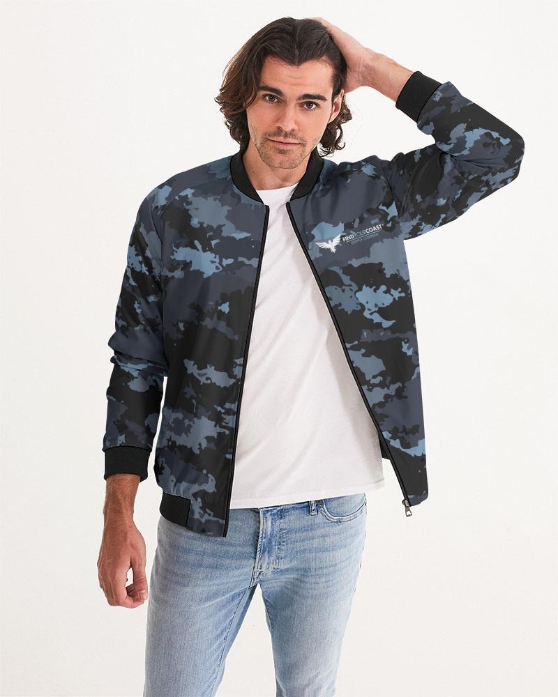 FYC - Men's Coast Camo Bomber Jacket - 1 COLOR -