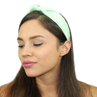 Thumbnail for KRISTIN PERRY - Floral Silk Top Knot Headband - 6 COLORS / PATTERNS -