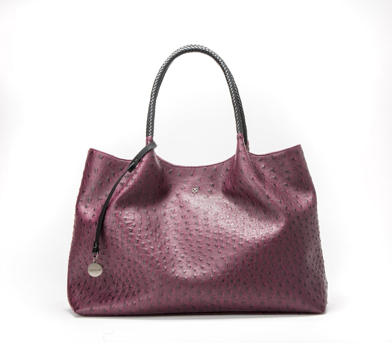 GUNAS NEW YORK - Naomi - Cherry Vegan Leather Tote Bag