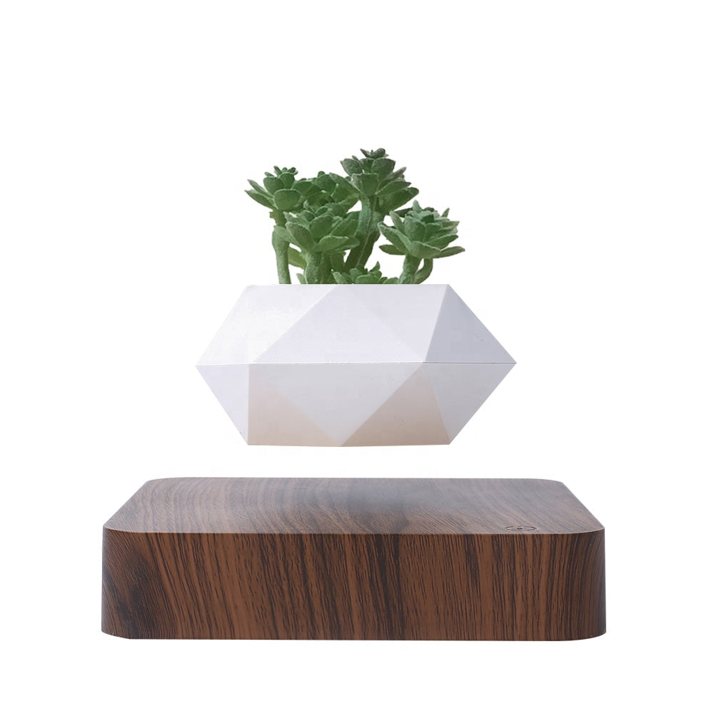 HCNT  New Design Magnetic Floating Levitating Flower Pot Plant Pot Bonsai - [13 DAY DELIVERY] -