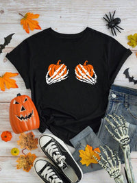 Thumbnail for Simply Love Full Size Halloween Theme Graphic T-Shirt - T - 1 COLOR -