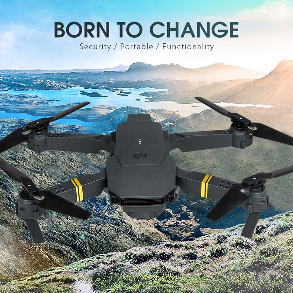 E58 S168 Mavic 2 MINI (FOLDS) Pro Wide Angle 4k HD Camera High Hold Mode Foldable Arm Drone With Camera - Can connect to your phone! - Professional - 2 COLORS -