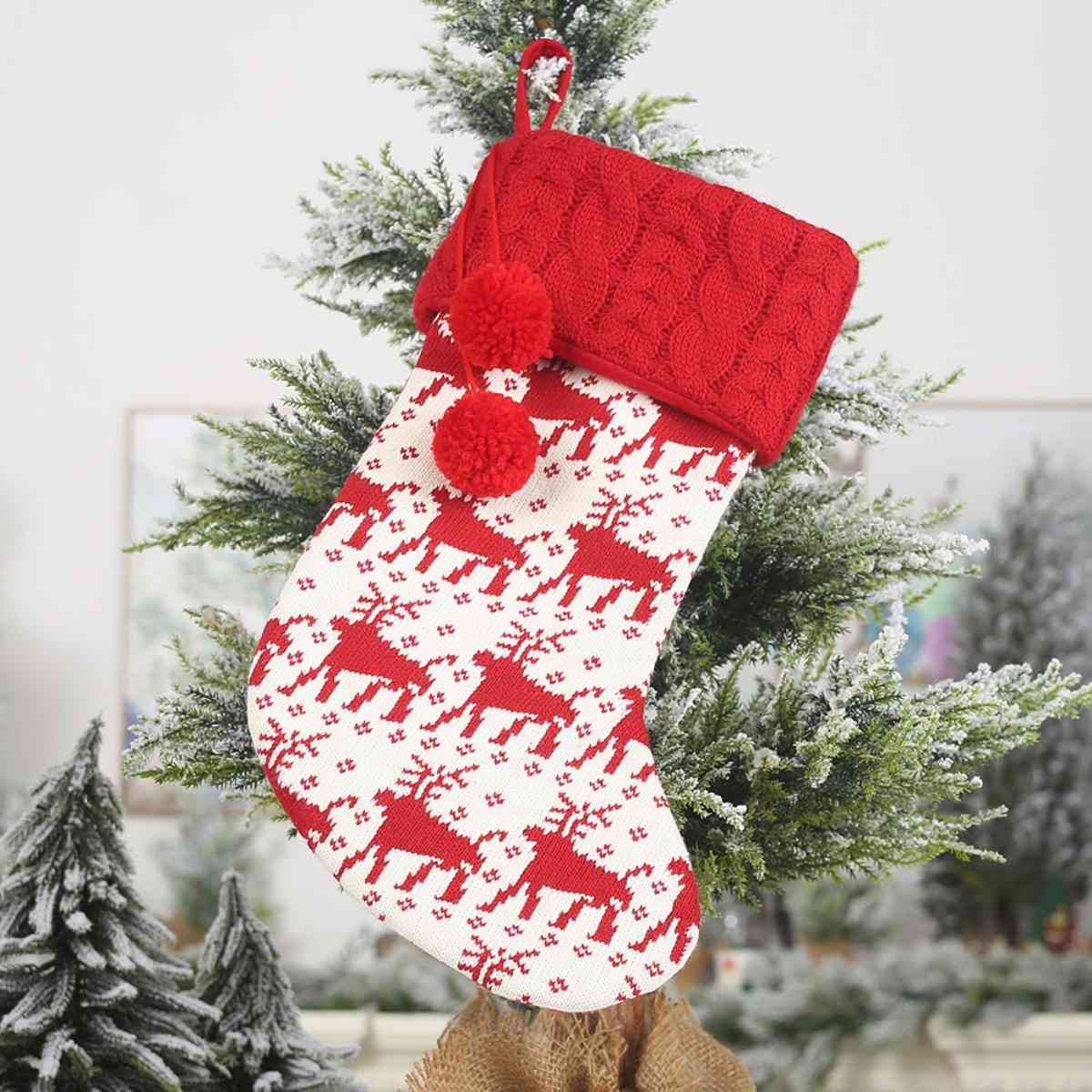 Christmas Stockings - 16.1" - [5-10 DAY DELIVERY] - T - 5 TYPES/STYLES -