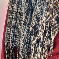 Thumbnail for Ellison & Young - Coco Tweed Fringed Scarf - 4 COLORS -