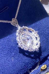 Thumbnail for 5 Carat Moissanite 925 Sterling Silver Necklace