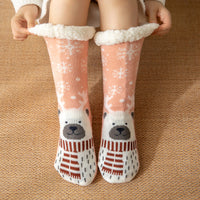 Thumbnail for Cozy Winter Socks - FITS WOMENS SIZES 5 THRU 12 - T - 11 DESIGNS - CHECK US OUT! -