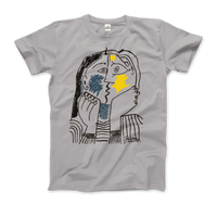 Thumbnail for Pablo Picasso the Kiss 1979 Artwork T-Shirt - 5 COLORS -