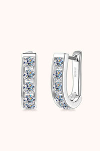 Thumbnail for 1 Carat Moissanite 925 Sterling Silver Earrings