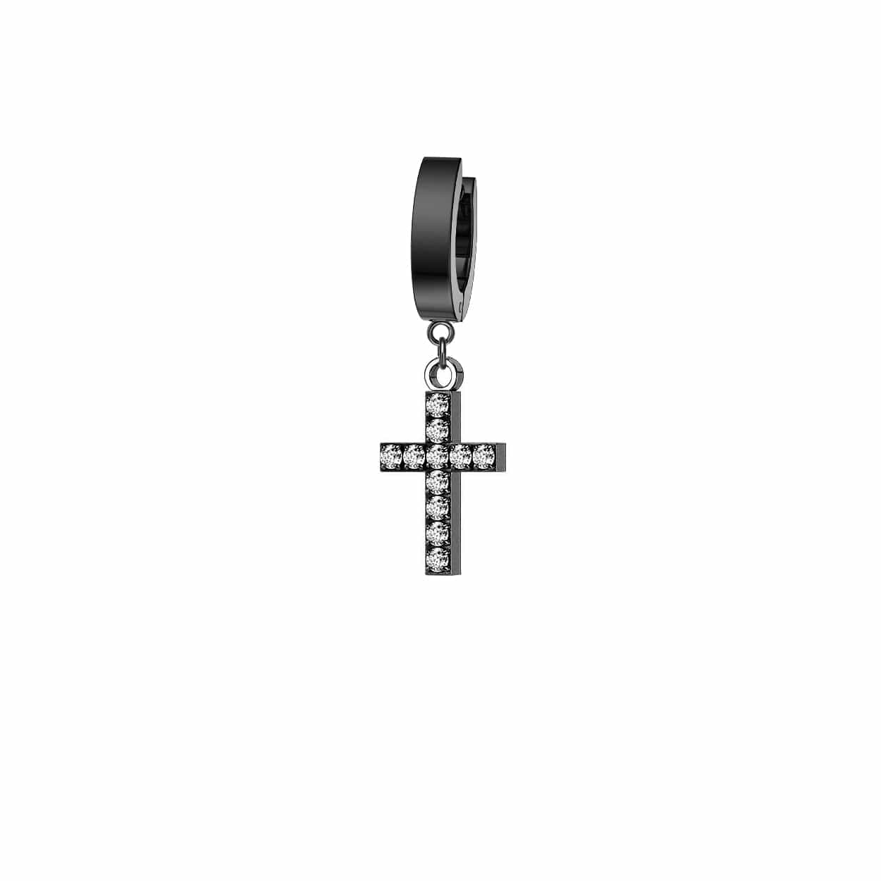 Mister - Gem Crucis Earring - 3 COLORS -